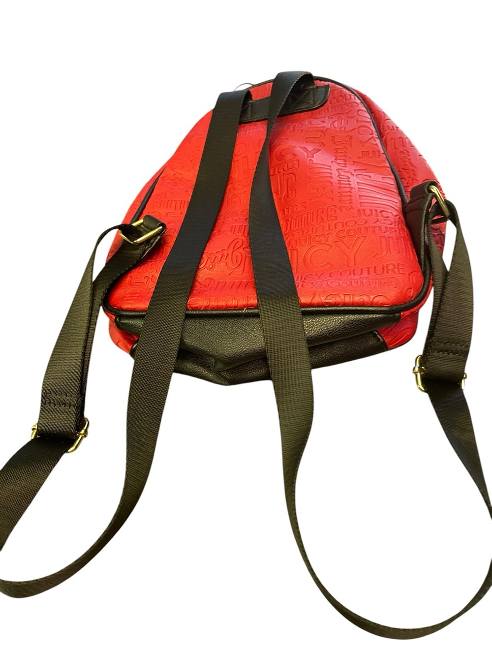 Juicy Couture Red Mini Backpack with Black Logo Strap - Picture 6 of 6